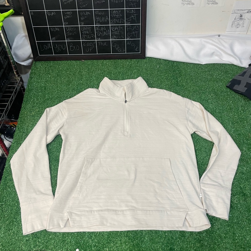 Kuhl Women's Cream Zip-Up Top
